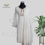 White Embroidered Ensemble - Image 2