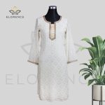 White Embroidered Ensemble - Image 3